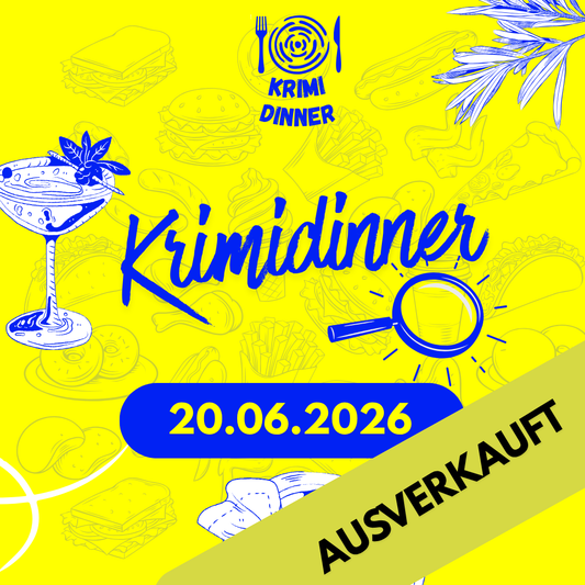 Ausverkauft - Krimidinner am 20.06.2026 "Summer Special im Freien"