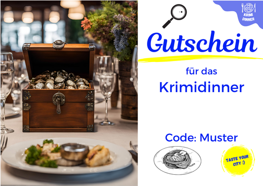 Gutschein für das Krimidinner