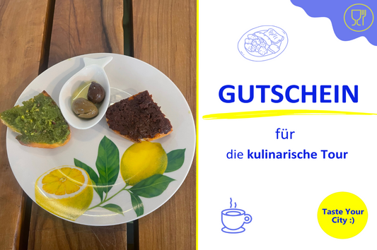 Gutschein für die kulinarische Tour